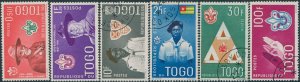Togo 1961 SG281-286 Boy Scout Movement set FU