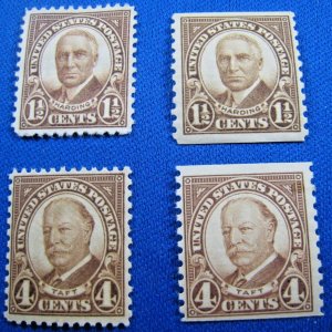 UNITED STATES - 1930 - SCOTT #684-687  -  MLH   (jpu22)