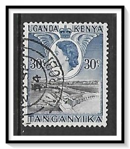 Kenya Uganda Tanganyika (KUT) #108 QE II & Owen Falls Used