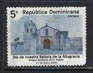 DOMINICAN REPUBLIC 929 VFU RELIGION L383-2