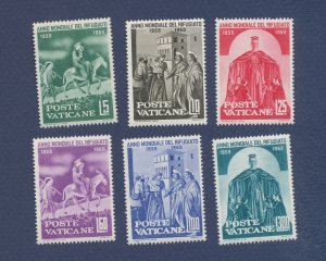 VATICAN - Scott 275-280  - VF  MNH -