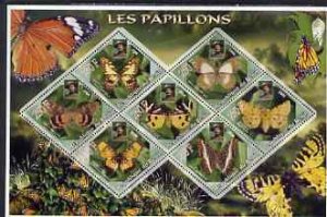 BENIN - 2006 - Butterflies & Orchids #2 - Perf 7v Sheet - MNH - Private Issue