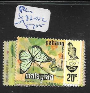 MALAYA PAHANG  (PP2405B)  BUTTERFLY SG 96-102  MOG