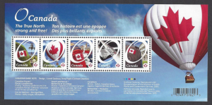 Canada #2418 MNH ss, Canadian flag on various items, issued 2011