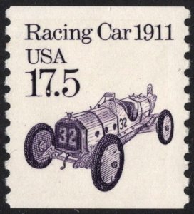 SC#2262 17.5¢ Racing Car Coil Single (1987) MNH