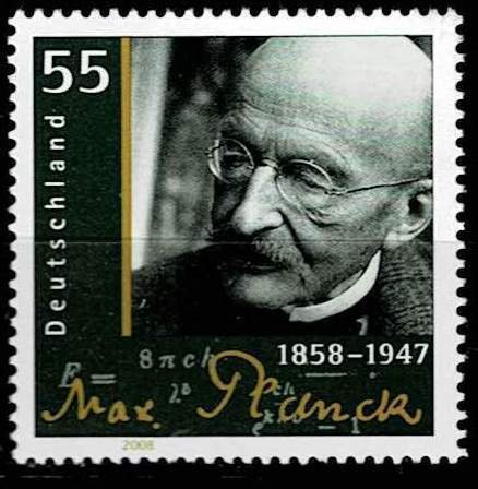 Germany 2008, Sc.#2480 MNH 150th Birth Anniversary of Max Planck