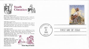 1993 FDC, #2785-2788, 29c Youth Classics, Aristocrat Cachets (4)