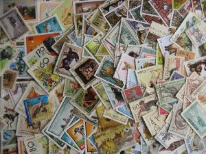 Animal stamps 200 different from collectors extras! 