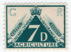 (I.B) George V Revenue : Agricultural Insurance 7d