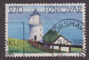 Faroe Islands 130 Nolsoy Lighthouse 1985