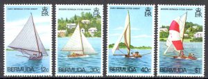 Bermuda Sc# 437-440 MNH 1983 Ships