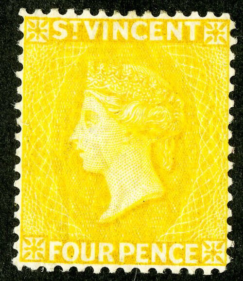 St Vincent Stamps # 7 MLH Superb Scott Value $400.00