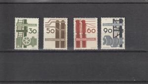 Denmark  Scott#  449-52  MNH
