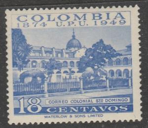Colombie  1950  Scott No. 586  (N*)