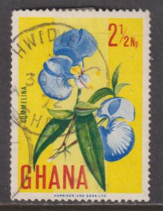 Ghana 289 Commelina Flower 1967