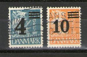 Denmark 244-245 used