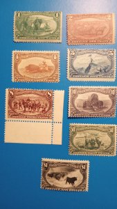 *REDUCED* 1898 Sc# 285 - 291 Trans Mississippi series