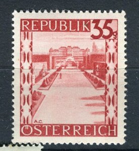 AUSTRIA; 1945 early Landscapes pictorial issue fine Mint hinged 35g. value