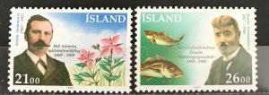 Iceland 1989 #682-3, Natural History, MNH.