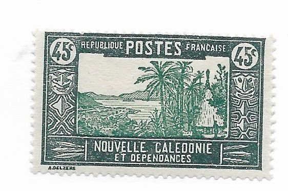 New Caledonia #147a MH - Stamp - CAT VALUE $1.05