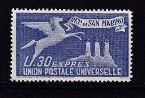 1946 - SAN MARINO - Scott # E16 - MH*