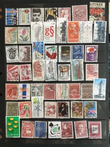 Denmark m/u collection 332 stamps SCV $100+