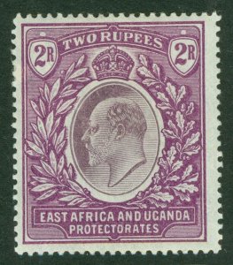 SG 10 East Africa & Uganda 1903-04. 2r dull purple & bright purple. A fine...