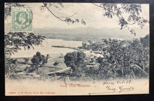 1912 Fiji Real Picture Postcard Cover To Vienna Austria Hospital View