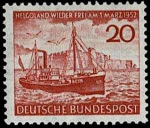 Germany 1952, Sc.#690 MNH Heligoland