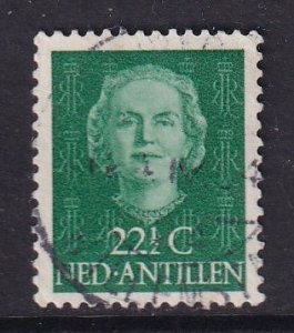 Netherlands Antilles   #221 used 1954  Juliana 22 1/2c