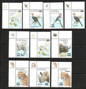 Namibia Sc #1071-1080 MNH