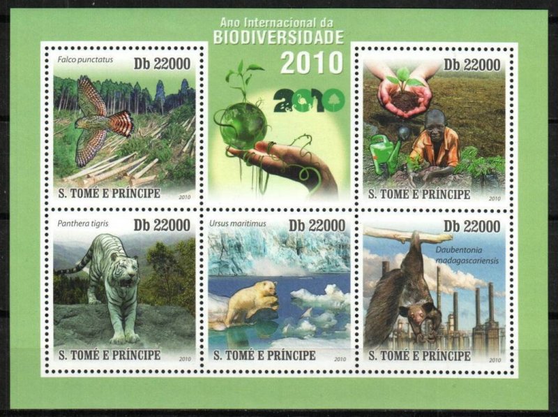 Saint Thomas & Prince Stamp 2315  - Year of Biodiversity