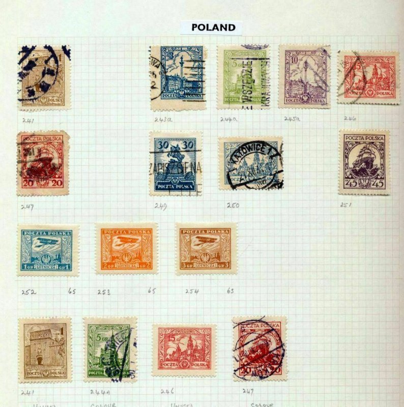 POLAND Early/Mid M&U Collection(Apprx 150 Items) (WP 123