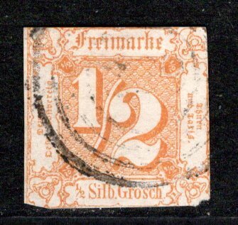 German States Thurn & Taxis Scott # 17, used