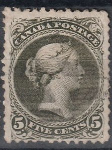 Canada SC# 26iv Large Queen Used VF (~1463)