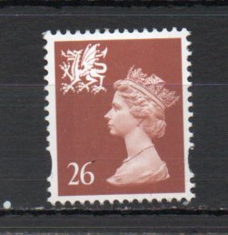 Great Britain - Wales WMMH74 MNH