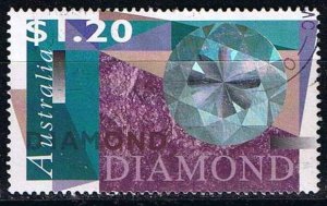 Australia 1996,Sc.#1555 used Diamond Hologram