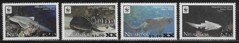 Niuafo'ou Scott #'s 324 - 327 MNH