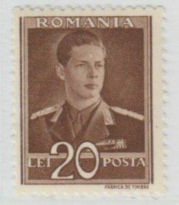 Romania King Michael 1943-45 Wmk Cross and Mult Crown 20L MNH** A18P26F745-