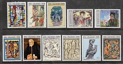 Iceland 461-71 MNH VF