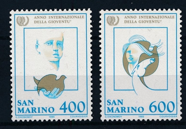 [Hip4824] San Marino 1985 good set of stamps very fine MNH