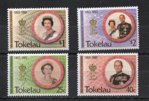 Tokelau 186-189 MNH