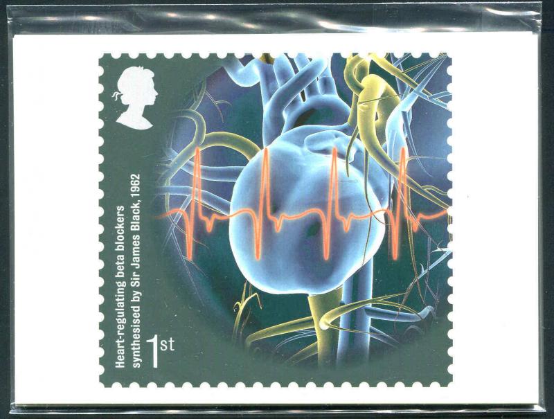 GB Sg 3115 - 3120 Sc 2834 - 2839 2010 MEDICAL BREAKTHROUGHS Post Card Set Sealed