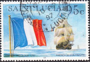 St. Lucia    #1055    Used