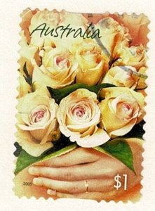 Australia #2362 used $1 flowers