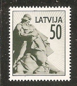 Latvia    Scott   323  Monument   MNH