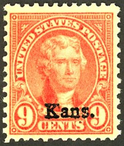 U.S. #667 MINT OG NH