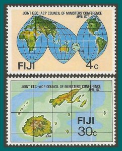 Fiji 1977 EEC/ACP Conference, MNH #374-375,SG539-SG540