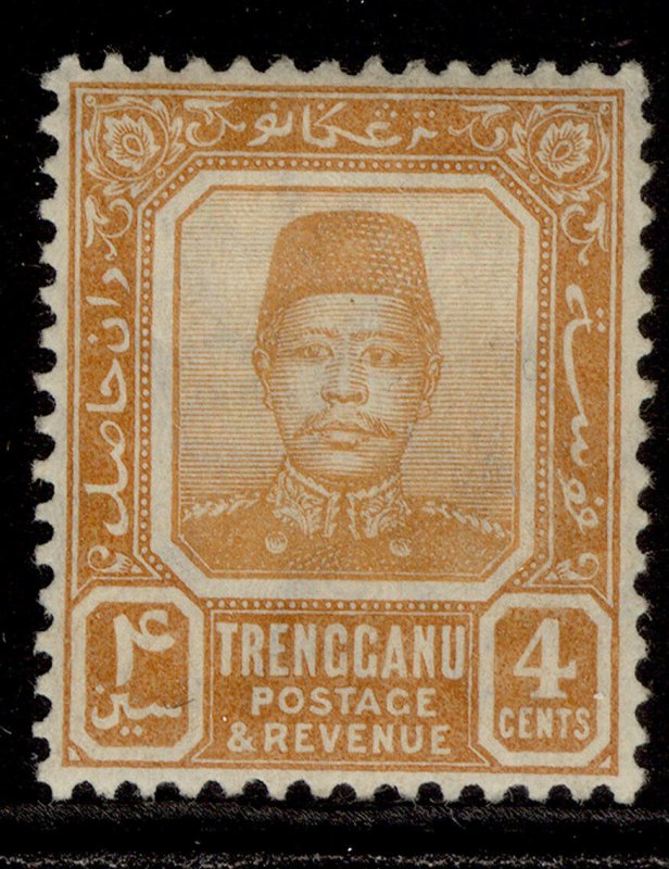 MALAYSIA - Trengganu GV SG4, 4c orange, M MINT. 