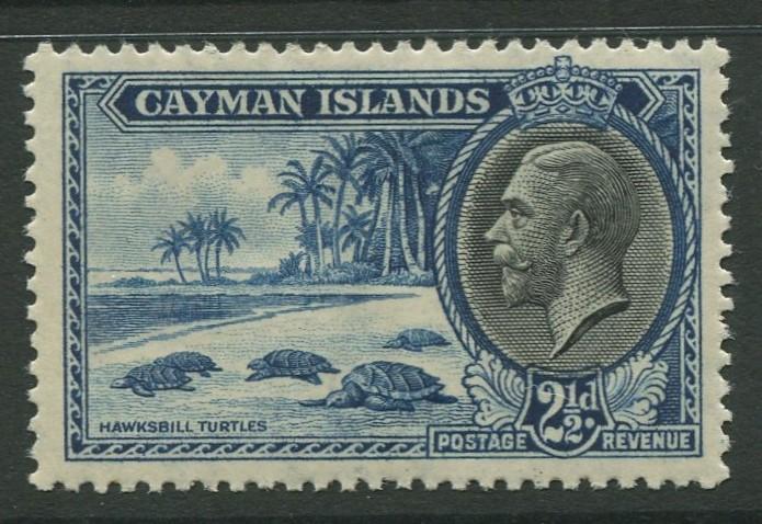 Cayman Islands -Scott 90 - KGV Definitive Issue -1935- MH -Single 2.1/2d Stamp